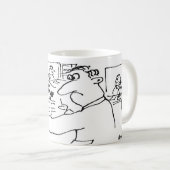 Mug Carte du plan ouvert. Bureau de Funny (Devant droit)