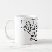 Mug Carte du plan ouvert. Bureau de Funny (Gauche)