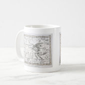 Mug Carte du plat XIV de constellations (Devant gauche)