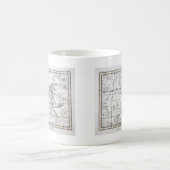 Mug Carte du plat XIV de constellations (Centre)