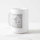 Mug Carte du plat XIV de constellations (Devant gauche)