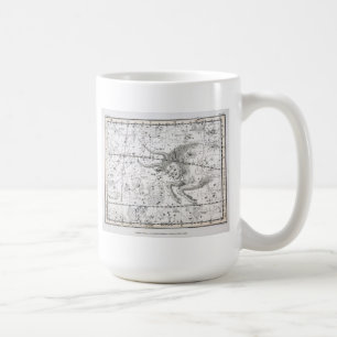 Mug Carte du plat XIV de constellations