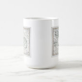 Mug Carte du plat XXIII de constellations (Centre)