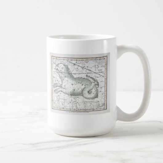 Mug Carte du plat XXIII de constellations (Droite)