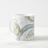 Mug Carte du plat XXVI de constellations (Devant gauche)