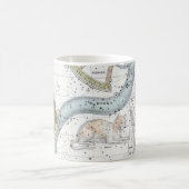 Mug Carte du plat XXVI de constellations (Centre)