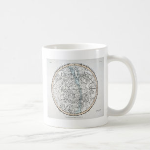 Mug Carte du plat XXVIII d'hémisphère sud