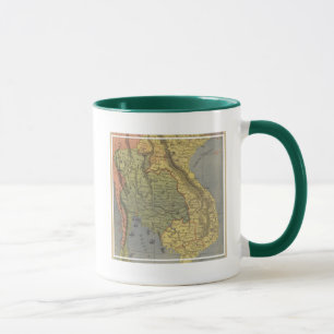 Mug Carte du royaume du Siam
