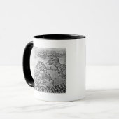 Mug Carte du siège de Malte en 1565 (Devant gauche)