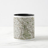 MUG CARTE DU STAFFORDSHIRE, 1793 (Centre)