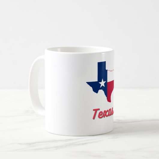 Mug Carte du Texas (Devant gauche)