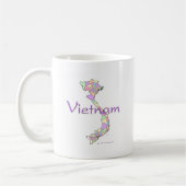 Mug Carte du Vietnam (Gauche)