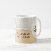Mug Carte Eid Mubarak avec Masjid (Devant droit)