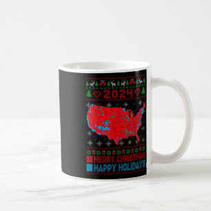 Mug Carte électorale 2024 Trump Glissement de terrain