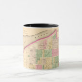 MUG CARTE ELGIN ILLINOIS 1871 (Centre)