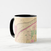 MUG CARTE ELGIN ILLINOIS 1871 (Devant gauche)