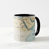 MUG CARTE : EMPIRE PHÉNICIEN (Devant droit)