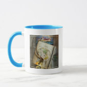 Mug Carte et boussole (Gauche)