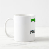 Mug Carte et texte de l'État de Floride (Gauche)