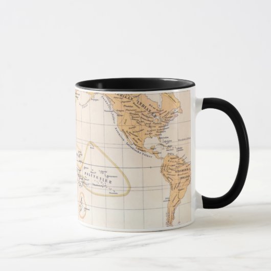 Mug Carte ethnographique du monde (Droite)