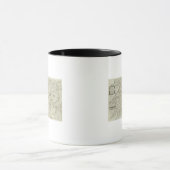 Mug Carte exacte de la rivière St Laurence (Centre)