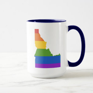 Mug Carte gay des États-Unis État de l'Idaho