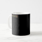 Mug Carte géographique de l'AfriqueAfrique Accueil (Devant gauche)
