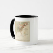 Mug Carte Geol US (Devant gauche)