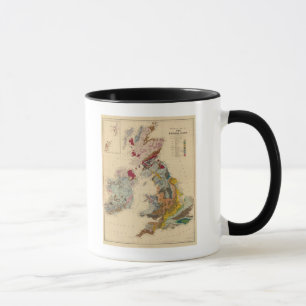 Mug Carte géologique des îles britanniques