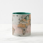 Mug Carte géologique du monde (Centre)