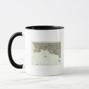 Mug Carte gravée de France 2