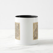 Mug Carte gravée suisse (Centre)