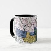 MUG CARTE : GUERRE CIVILE, 1864 (Devant gauche)