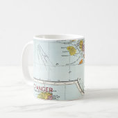 Mug Carte : Hawaï, 1905 (Devant gauche)