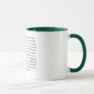 Mug Carte hilare de retraite--De la bande !