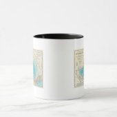 Mug Carte hydrographique Lac Mendota (Centre)