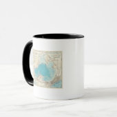 Mug Carte hydrographique Lac Mendota (Devant gauche)