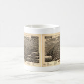 Mug Carte imagée vintage de Leadville Co (1882) (Centre)