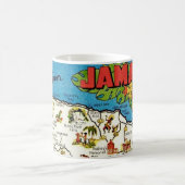 Mug Carte Jamaïque vintage (Centre)
