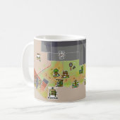 Mug Carte jardin Pastory Koffie et Thee (Devant gauche)