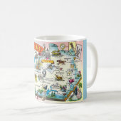 Mug Carte Kentucky (Devant droit)