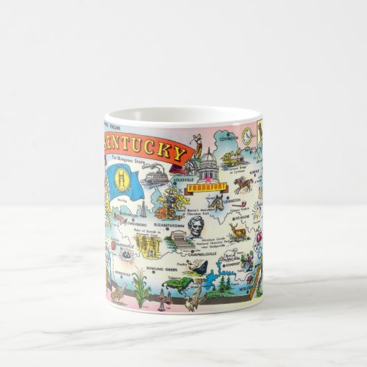 Mug Carte Kentucky (Centre)