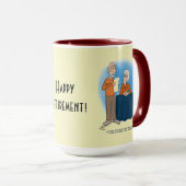 Mug Carte Kidney Pale Jaune Combo Musique (Devant droit)