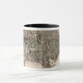 Mug CARTE : La JAMAÏQUE, 1763 (Centre)