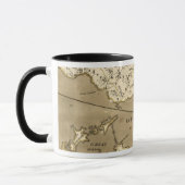 Mug CARTE : La JAMAÏQUE, 1767 (Gauche)