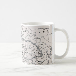 MUG CARTE : L'ALLEMAGNE ET L'AUTRICHE