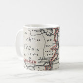 Mug Carte : L'Amérique du Nord, C1700 (Devant gauche)