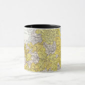 MUG CARTE : L'ANGLETERRE ET LE PAYS DE GALLES (Centre)