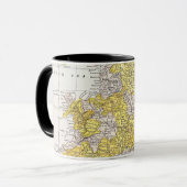 MUG CARTE : L'ANGLETERRE ET LE PAYS DE GALLES (Devant gauche)