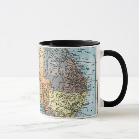 Mug CARTE : L'AUSTRALIE, c1890 (Droite)